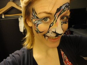 Me as a rainbow tiger