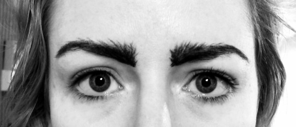 grumpy eyebrows