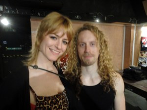 me with lead singer Will Stapleton