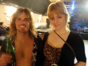 me with guitar and vocals Jon Dow