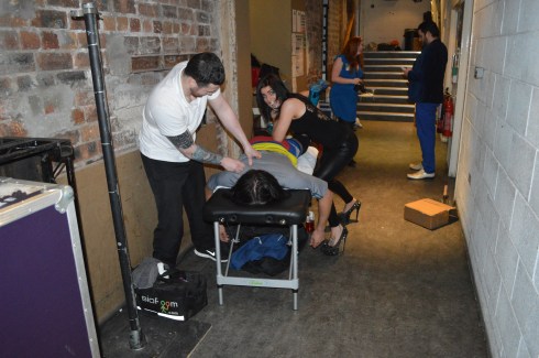 complimentary ass-massage by Leah Owens